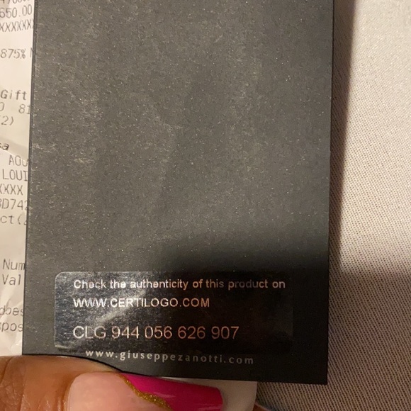 Giuseppe Zanotti Sparkly sneakers - Picture 9 of 14